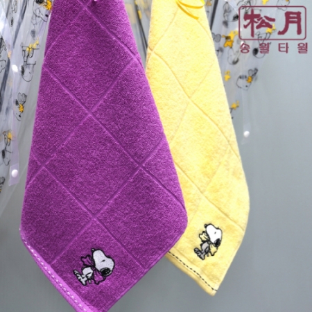 송월 주방타올 스누피 왕리본 36 고리타올 #3