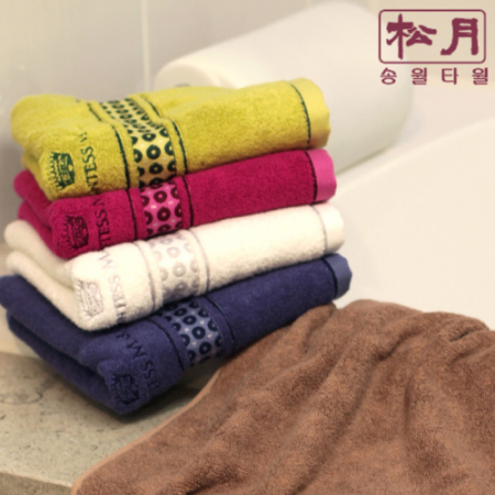 송월 2매입 세트CM 매직 2단 빗살보더 우산+ CM써클 MJ 타올 #5