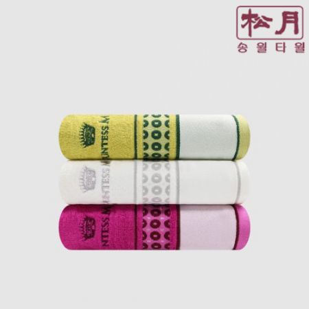 송월 2매입 세트CM 매직 2단 빗살보더 우산+ CM써클 MJ 타올 #6