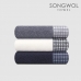 작은이미지: 송월 5매입 세트) SWU 2단 모던 체크 우산+ 호텔컬렉션 톤 타올 MJ #8