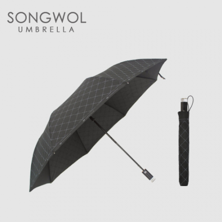 송월 3매입 세트) CM 2단 다이아라인 우산+ CM 포라인 타올 #5