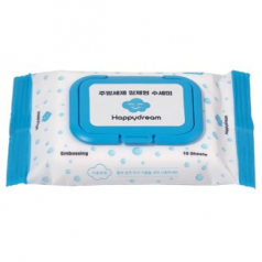 해피드림 매직 주방세제 일체형 베이직 수세미 90g 10매