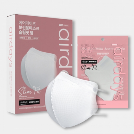 에어데이즈 슬림핏엠 보건용 마스크 (KF94) (중형) #2