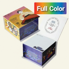 [풀컬러] 양장하드커버형 측면 전사 점착메모지 81x78 500매