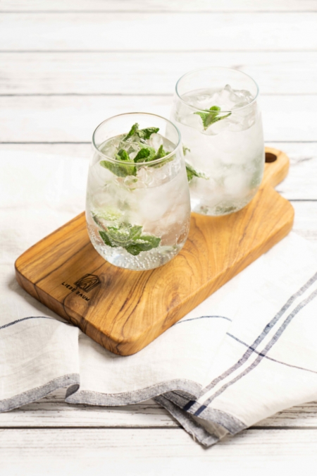 [리베바움] 티크목 플레이팅도마 피크닉1 - 각인 #3