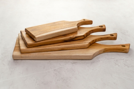 [리베바움] 티크원목 플레이팅도마 엣지1 - 각인 #2