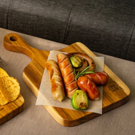 [리베바움] 티크목 플레이팅도마 피크닉3 - 각인 #4