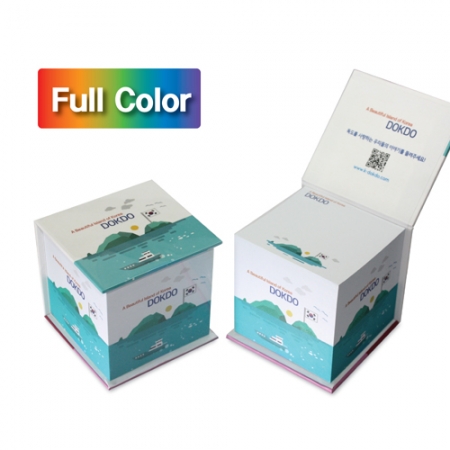 [풀컬러] 양장하드커버형 측면 전사 점착메모지 81x78 750매 #3