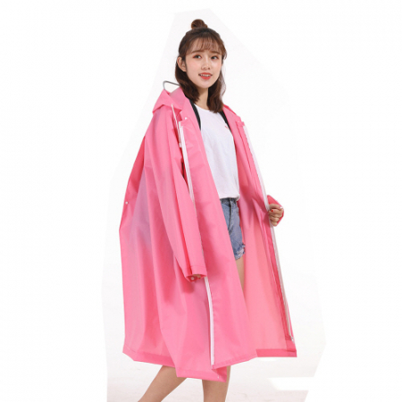 에코라이프 투명 창 모자 이중 가림막 고급형 우의 우비 CBH358 #2