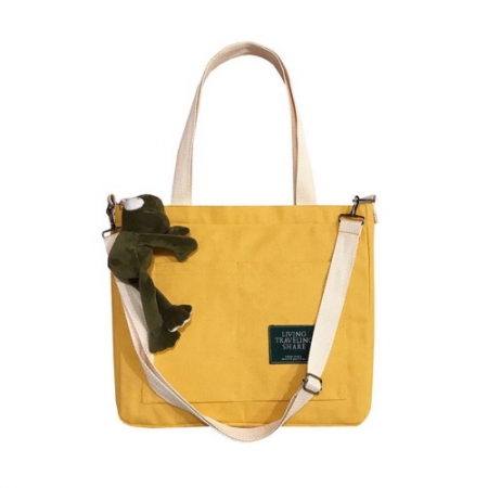 에코라이프 투 포켓 캔버스백 에코백 CBH388 #2