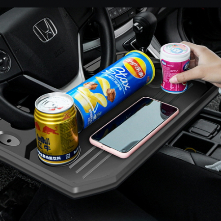 카테크 간편한 핸들 테이블 거치대 자동차 트레이 CBH424 #2