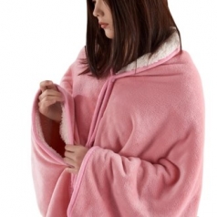 에코라이프 양털 똑딱이 단추 담요 소 (70100) CBH485