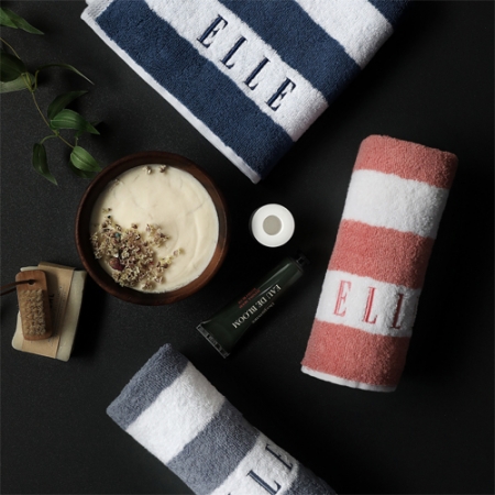 엘르 스트라이프 타올 MJ 40x80cm #6
