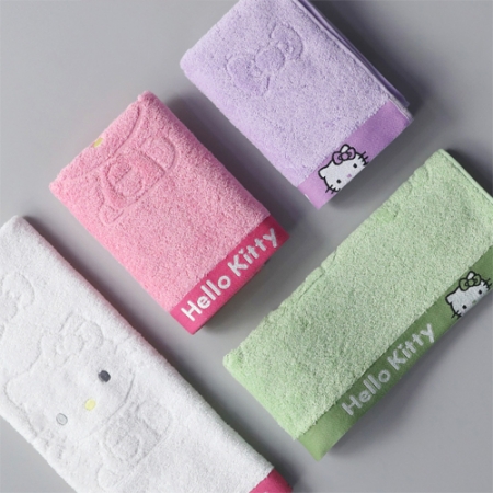 헬로키티 매직 리본 타올 MJ 40x78cm #2