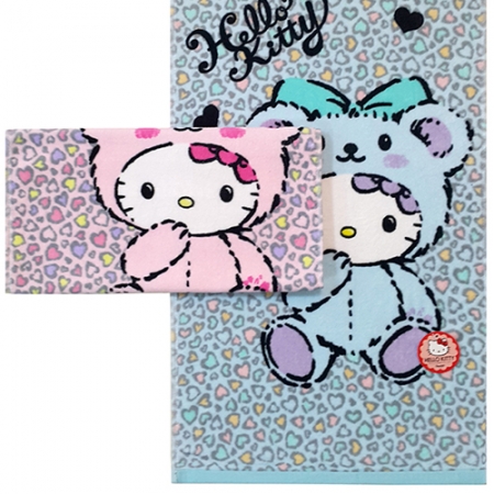 헬로키티 매직 레오파드 타올 MJ 38x78cm #4