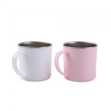 304 계량 머그컵 300ml, 국내생산 스테인레스 #2