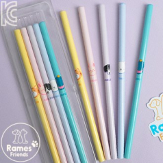 라메스프렌즈 파스텔 연필 5P세트 (투명케이스 세트)