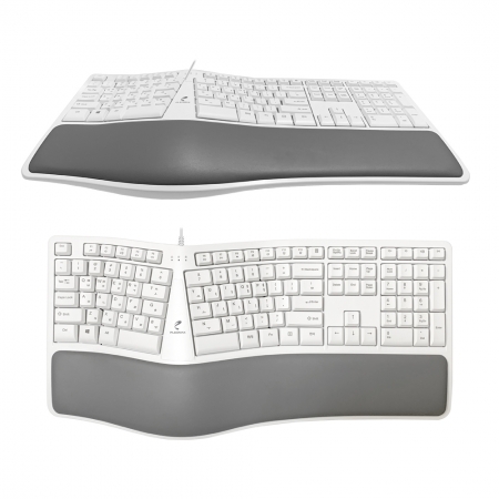 플레오맥스 손목받침 인체공학 유선 키보드 PEK-N3000 #2