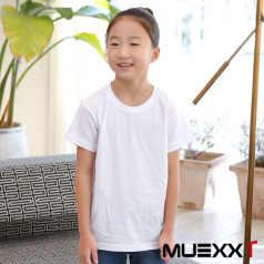 아동 30수 라운드 반팔 MU404-1