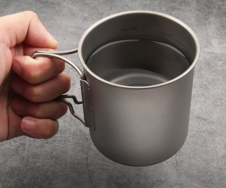 티타늄 컵, 캠핑 머그컵, 티탄컵 #4