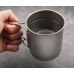 작은이미지: 티타늄 컵, 캠핑 머그컵, 티탄컵 #4