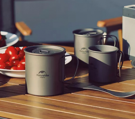 티타늄 컵, 캠핑 머그컵, 티탄컵 #5