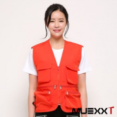 MU030 타스란 막 조끼