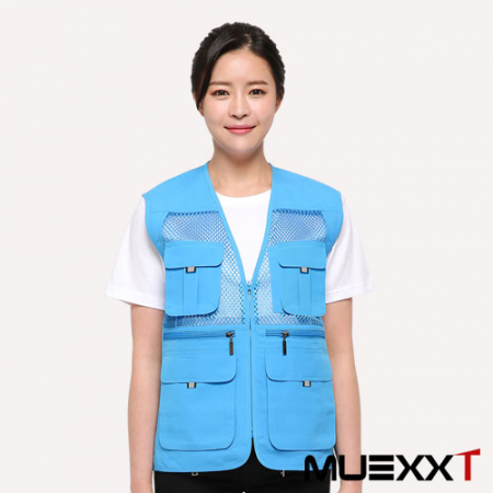 왕망사 조끼 고급 #3