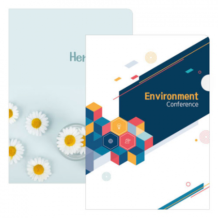 L자종이화일 (L홀더) 고급형 / 독판 / 주문제작 #2