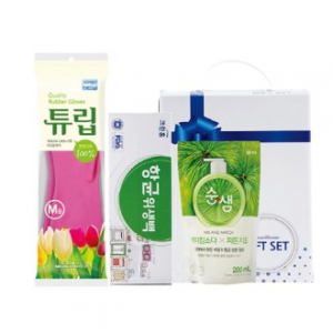 순샘 항균 위생백 고무장갑 3종