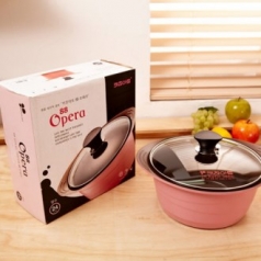 에코키친 세라믹 냄비 양수 24cm KB403