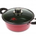 작은이미지: 에코키친 컬러풀 냄비 레드 양수 22cm KB454 #2