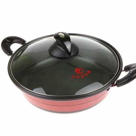 에코키친 컬러풀 냄비 레드 전골 28cm KB459 #2
