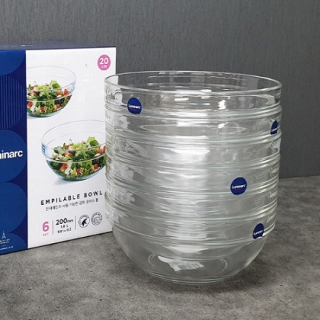 에코키친 강화 믹싱볼 20cm 6개 KB471 #2