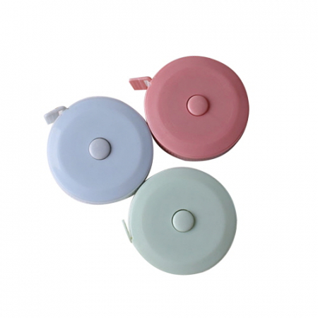 에코라이프 심플 원형 파스텔 다이어트 미니 줄자 CBH613 #2