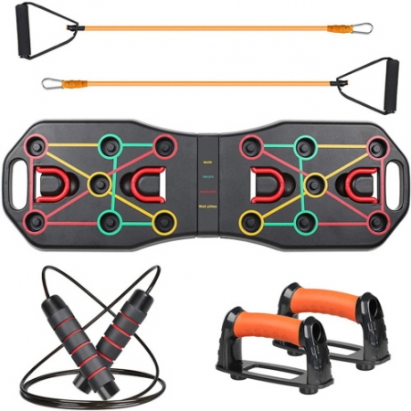 더바디 고급형 푸쉬업 홈 피트니스 보드 스트링 세트 CBH641 #2
