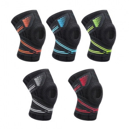 실버라이프 통기성 좋은 노인 재활 스프링 지원 무릎 보호대 CBH663 #2