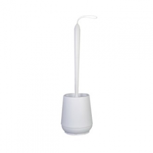 클린바스 블랙앤화이트 화장실 변기 실리콘 브러시 CBH679