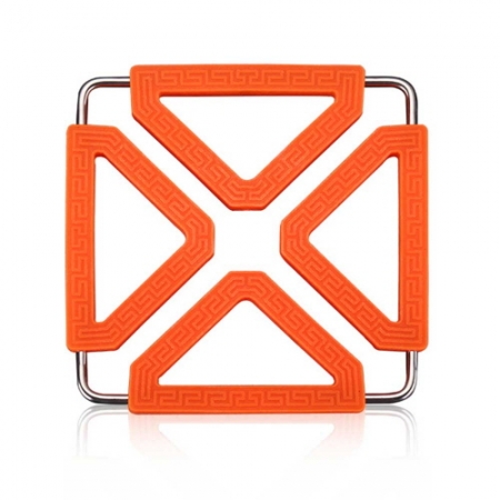 에코키친 스테인레스 스틸 실리콘 사이즈 조절 냄비받침 CBH703 #2