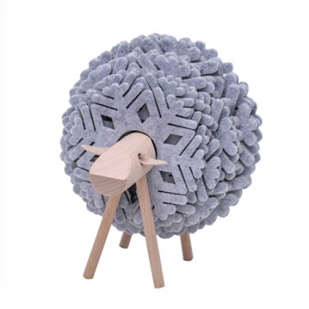 에코키친 원목 산양 눈꽃무늬 단열 컵받침 찻잔받침 세트 (L) CBH712 #2