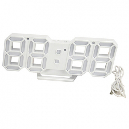 모던오피스 3D 디지털 발광 LED 벽시계 CBH756 #2