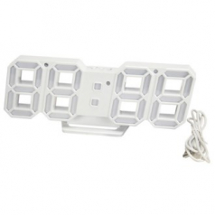 모던오피스 3D 디지털 발광 LED 벽시계 CBH756