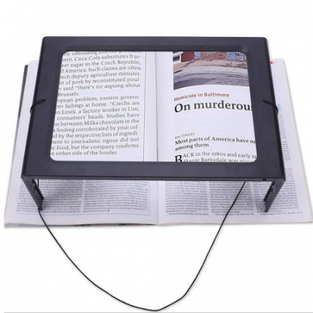 실버라이프 목걸이형 테이블형 독서 돋보기 확대경 CBH846 #2