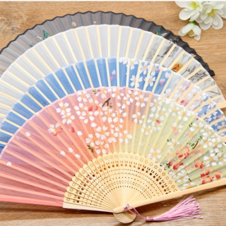 에코라이프 전통 대나무 접이식 부채 CBH870 #2