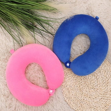 에코라이프 심플 레저용 여행용소프트 목베개 목쿠션 CBH878 #2