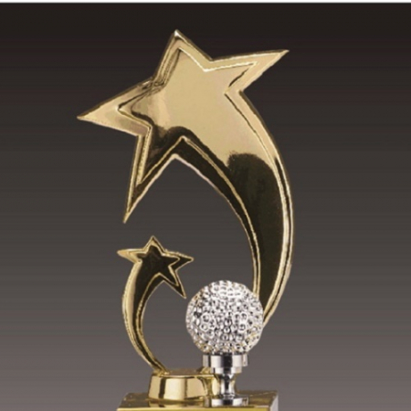 금속크리스탈 골드 별 골프 트로피 121 #3