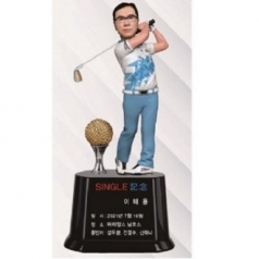 3D 피규어 골프트로피 17