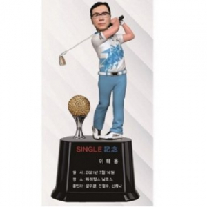 3D 피규어 골프트로피 17