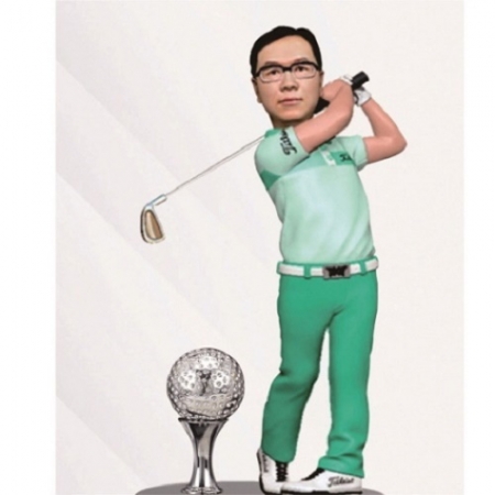 3D 피규어 골프트로피 19 #3