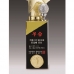 작은이미지: 금속크리스탈 골드 별 골프 트로피 135 #4